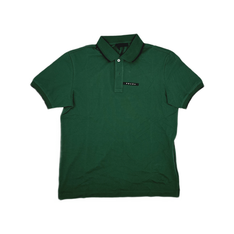 Prada Prada Solid Loose Polo Shirt Size US M / EU 48-50 / 2 - 2 Thumbnail