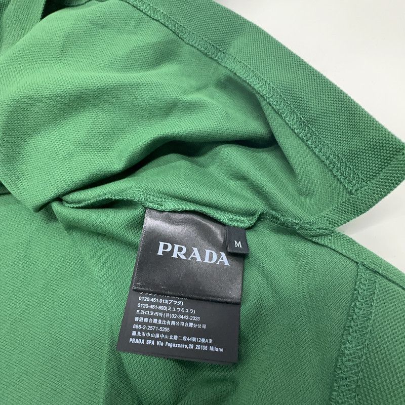 Prada Prada Solid Loose Polo Shirt Size US M / EU 48-50 / 2 - 7 Thumbnail