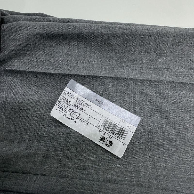 Prada Prada Gray High-Waist Casual Pants Size US 44 / EU 60 - 2 Thumbnail