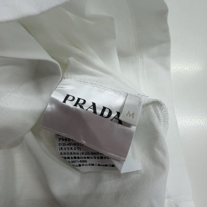 Prada Prada Casual Plain Short Sleeve T-shirt Size US M / EU 48-50 / 2 - 6 Thumbnail