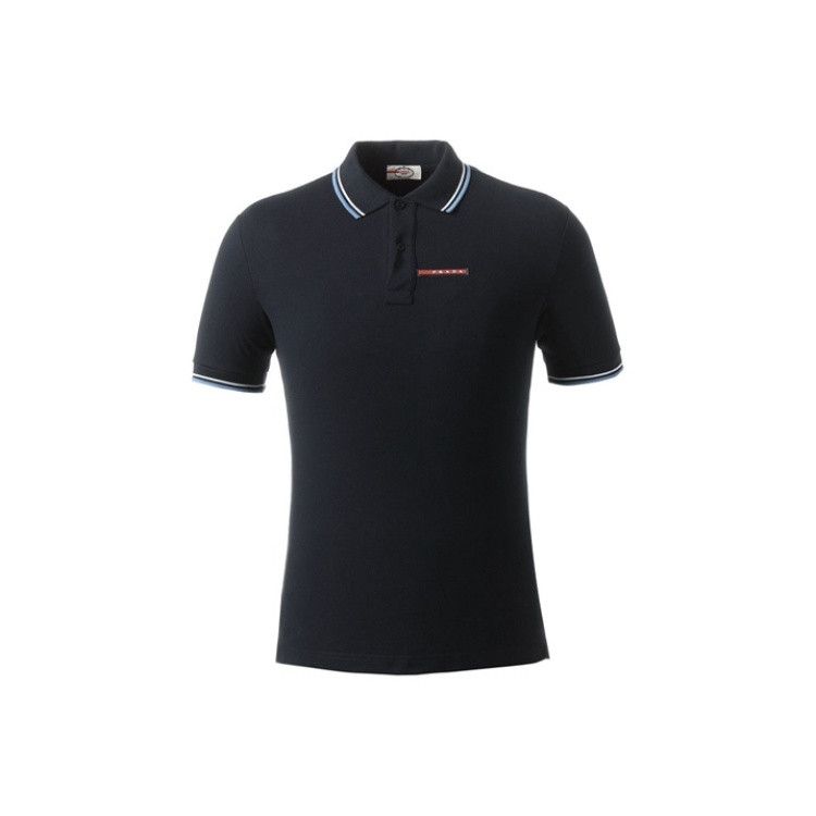 Prada Prada Striped Short Sleeve Polo Shirt Size US S / EU 44-46 / 1 - 9 Thumbnail