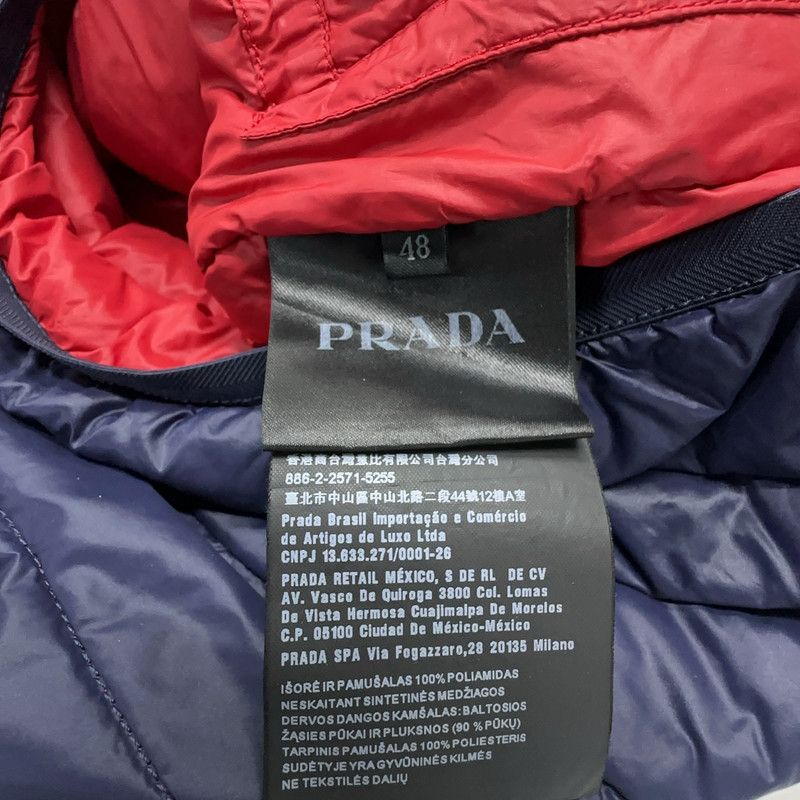 Prada Prada Blue Hooded Down Jacket Size US M / EU 48-50 / 2 - 16 Thumbnail