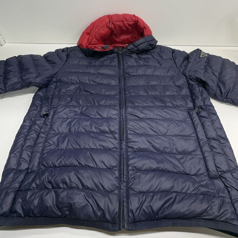 Prada Prada Blue Hooded Down Jacket Size US M / EU 48-50 / 2 - 15 Thumbnail