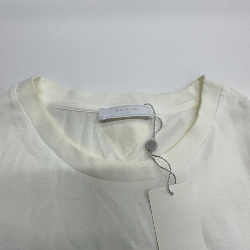 Prada Prada Casual White Short Sleeve T-Shirt Size US XXL / EU 58 / 5 - 6 Thumbnail