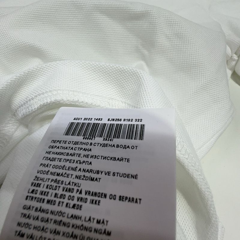 Prada Prada White Short Sleeve Polo Shirt Size US S / EU 44-46 / 1 - 6 Thumbnail