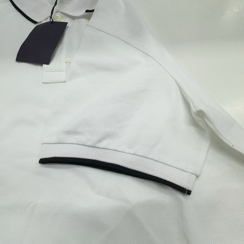 Prada Prada White Casual Short Sleeve Polo Shirt Size US XXL / EU 58 / 5 - 8 Thumbnail