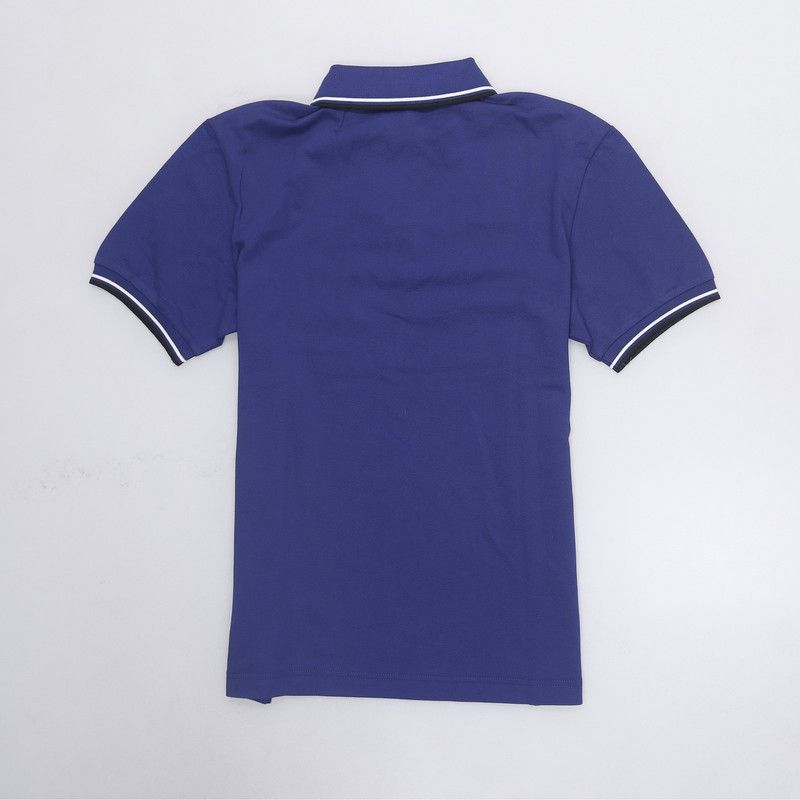 Prada Prada Solid Color Striped Polo Shirt Size US M / EU 48-50 / 2 - 4 Thumbnail