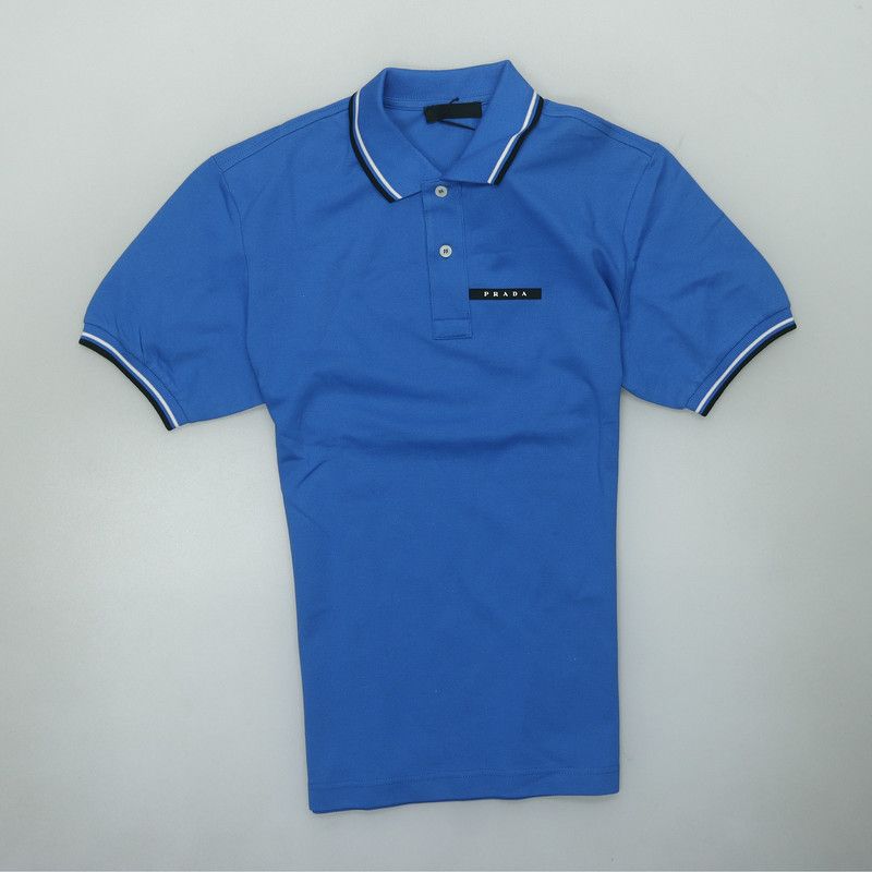 Prada PRADA Striped Short Sleeve Polo Shirt Size US S / EU 44-46 / 1 - 8 Thumbnail