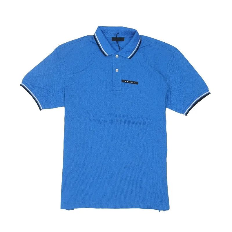 Prada PRADA Striped Short Sleeve Polo Shirt Size US S / EU 44-46 / 1 - 4 Thumbnail