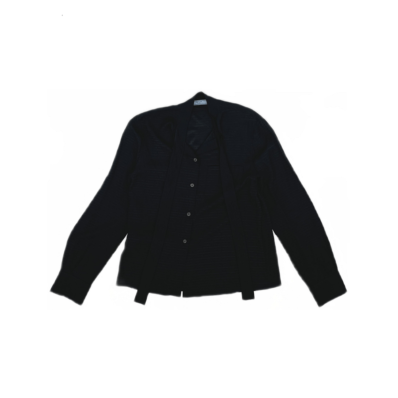 Prada Prada Solid Color Casual Shirt Size US S / EU 44-46 / 1 - 4 Thumbnail