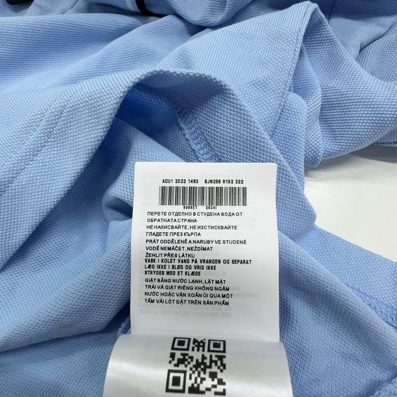 Prada Prada Stripe Logo Short Sleeve Polo Shirt Size US XL / EU 56 / 4 - 2 Thumbnail