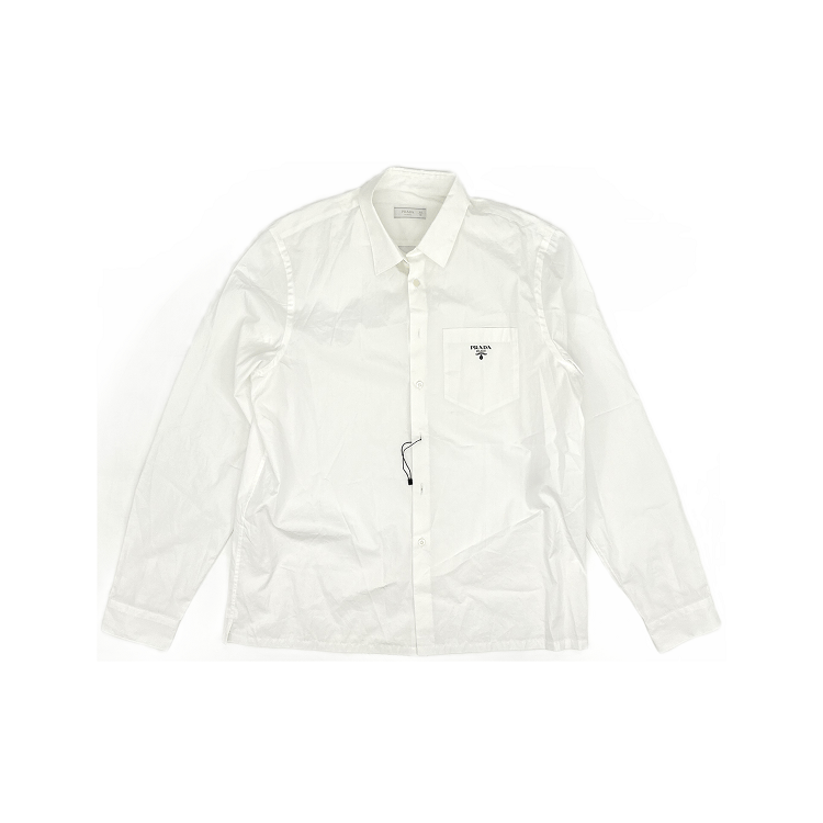 Prada Prada Casual Solid Color Long Sleeve Shirt Size US S / EU 44-46 / 1 - 4 Thumbnail