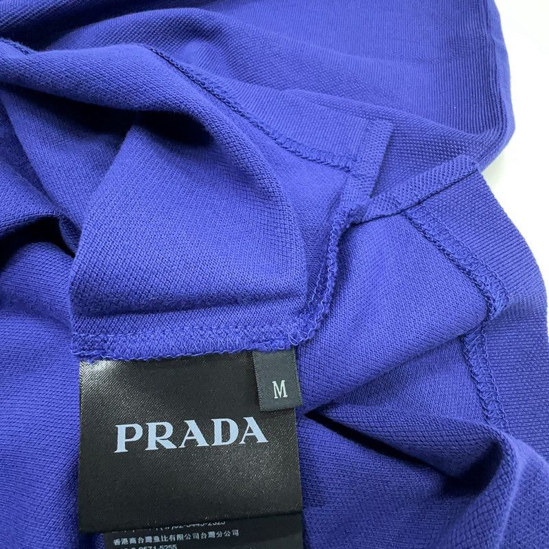 Prada Prada Striped Logo Short Sleeve Polo Size US M / EU 48-50 / 2 - 8 Thumbnail