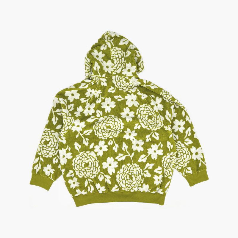 Prada Prada SS22 Floral Print Hooded Sweatshirt Size US L / EU 52-54 / 3 - 2 Thumbnail
