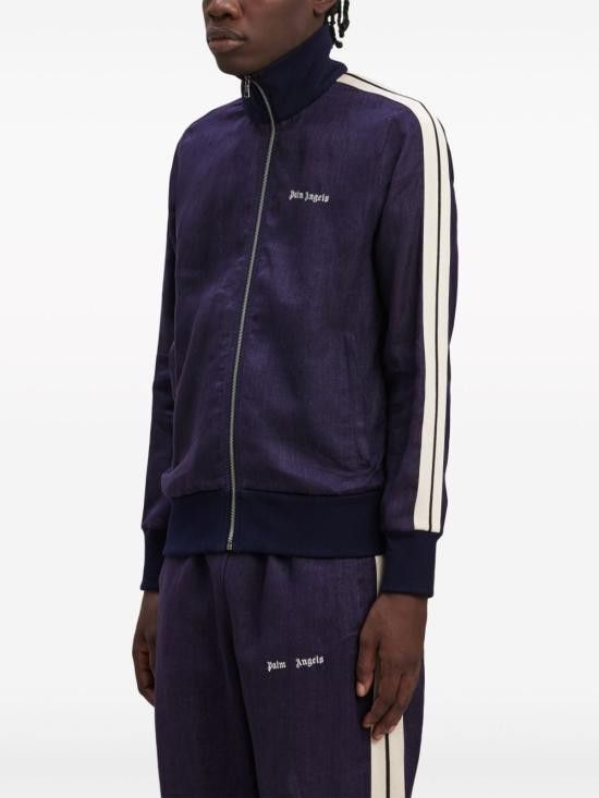 Palm Angels PALM ANGELS Men Hoodies PMBD072S24FAB001 4603 Blue Size US L / EU 52-54 / 3 - 3 Thumbnail