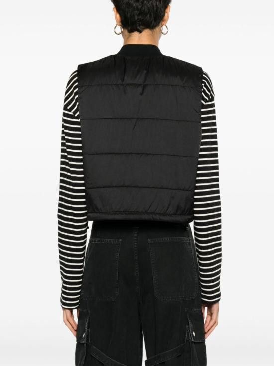 Palm Angels PALM ANGELS Women Sweater PWEA118S24FAB001 1003 Black Size M / US 6-8 / IT 42-44 - 3 Thumbnail