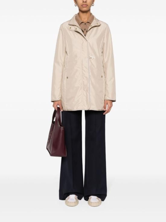 Fay FAY Women Coats NAW50483690 AXXC003 Beige Size L / US 10 / IT 46 - 5 Thumbnail