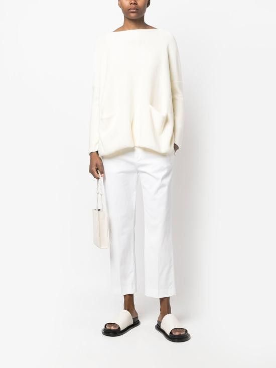 Daniela Gregis DANIELA GREGIS Women Sweater MB6X5 C37F White Size ONE SIZE - 4 Thumbnail