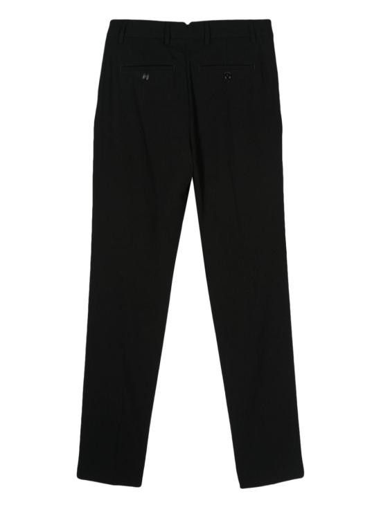 AMI AMI Women Straight Pants FTR008 WV0039001 Black Size 27" / US 4 / IT 40 - 2 Thumbnail
