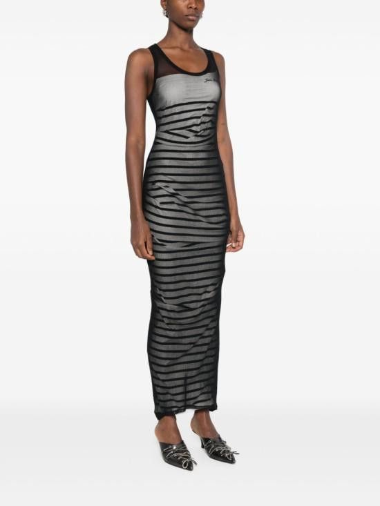 Jean Paul Gaultier JEAN PAUL GAULTIER Women Long Skirts RO213B M064590100 Blue Size XS / US 0-2 / IT 36-38 - 2 Thumbnail