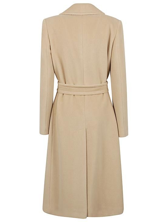 Tagliatore TAGLIATORE Women Coats MOLLY D70015A1345 Beige Size M / US 6-8 / IT 42-44 - 2 Thumbnail
