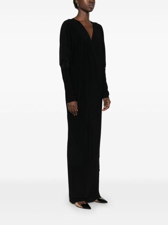 Norma Kamali NORMA KAMALI Women Long Skirts KK3243PLF85 001 Black Size XXS / US 00 / IT 34 - 3 Thumbnail