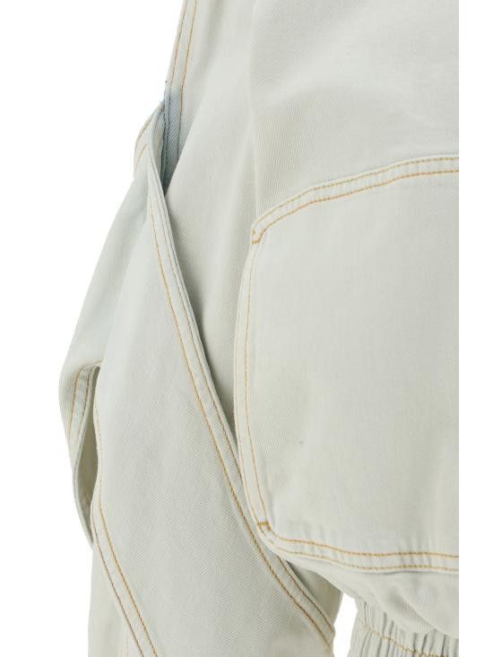 Blumarine BLUMARINE Women Jackets P422J120A D06C1 WHITE Size S / US 4 / IT 40 - 4 Thumbnail