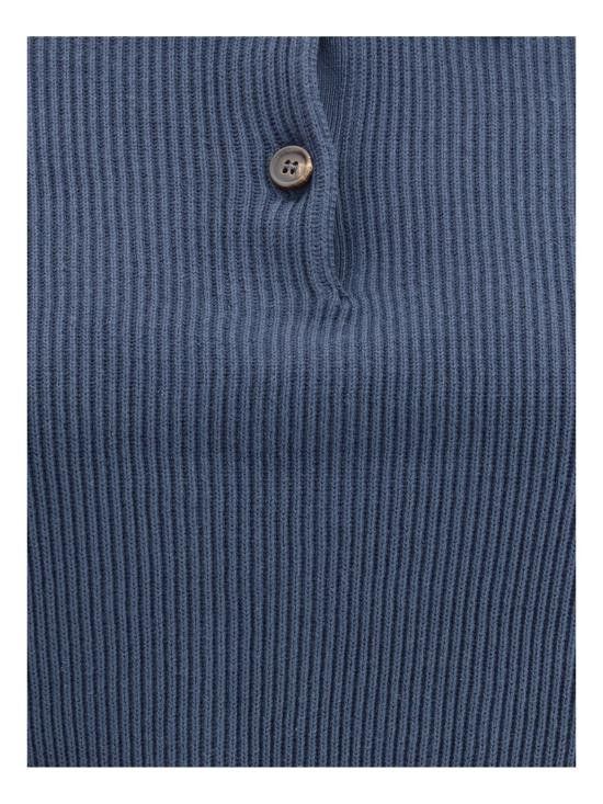 Brunello Cucinelli BRUNELLO CUCINELLI Women Sweater M19194705 C7186 BLUE Size XL / US 12-14 / IT 48-50 - 3 Thumbnail