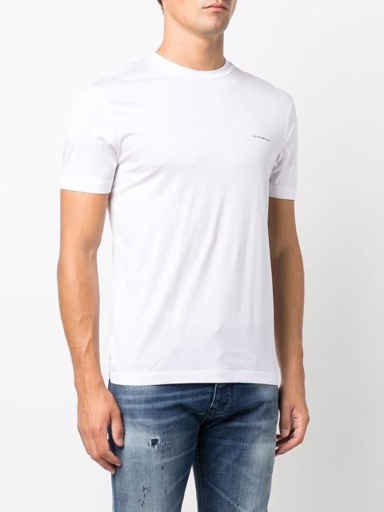 Emporio Armani EMPORIO ARMANI Men T-Shirts 8N1TD8 1JUVZ0100 White Size US M / EU 48-50 / 2 - 2 Thumbnail