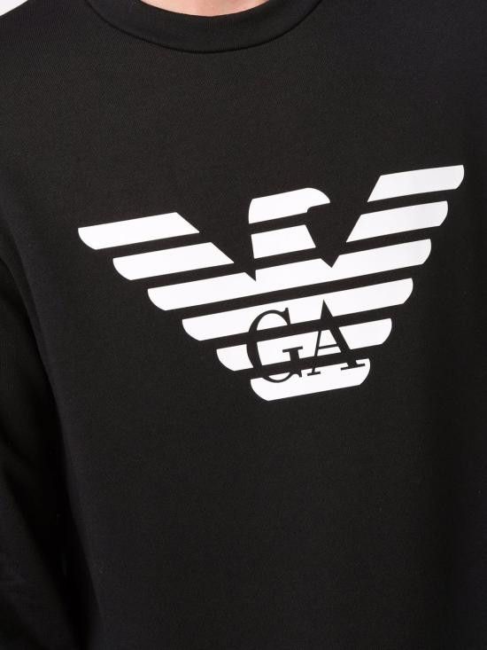 Emporio Armani EMPORIO ARMANI Men Hoodies 8N1MR6 1JRIZF008 Black Size US S / EU 44-46 / 1 - 4 Thumbnail