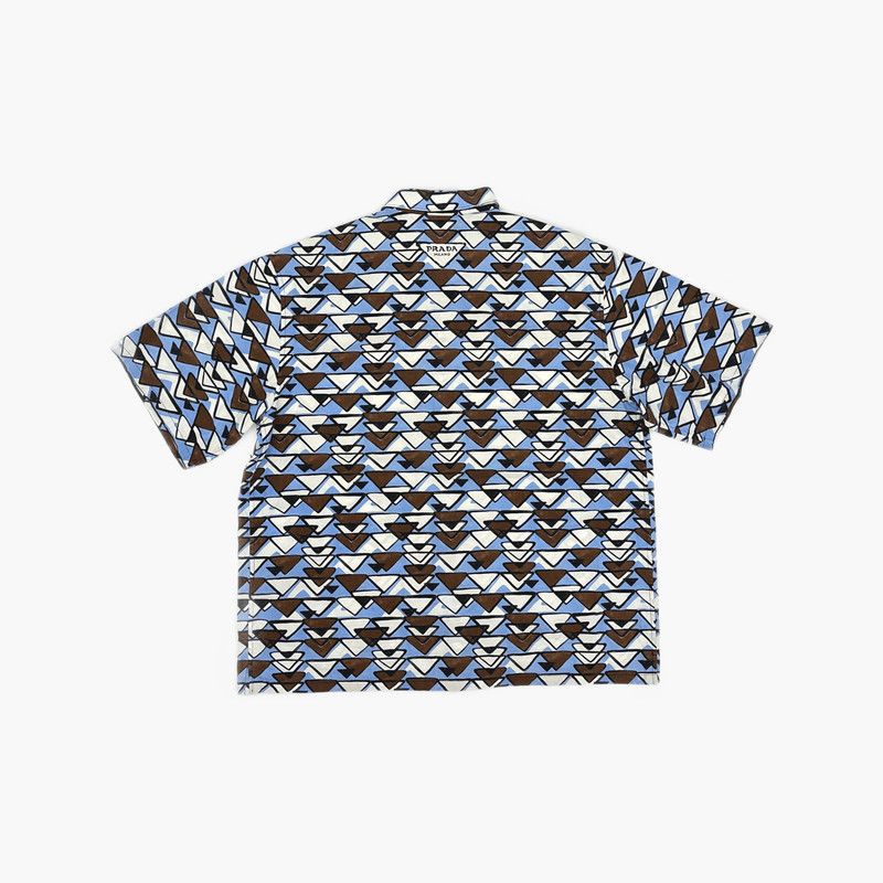 Prada Prada SS23 Patterned Short Sleeve Shirt Size US XL / EU 56 / 4 - 7 Thumbnail