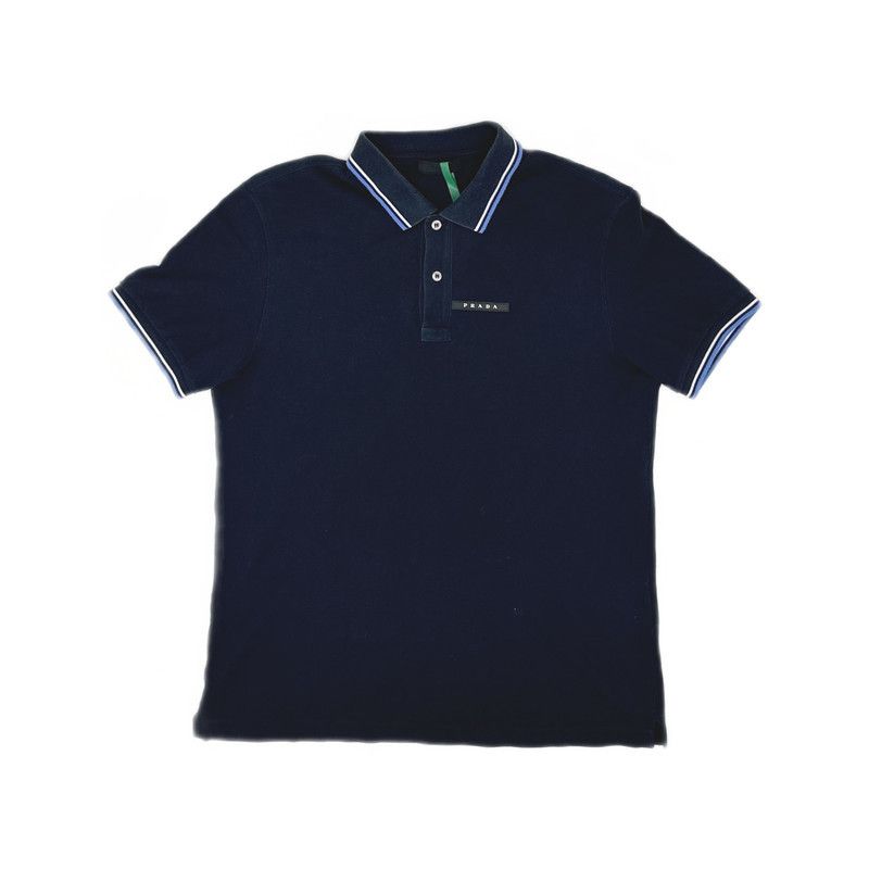 Prada Prada Logo Print Polo Shirt for Men Size US XL / EU 56 / 4 - 8 Thumbnail
