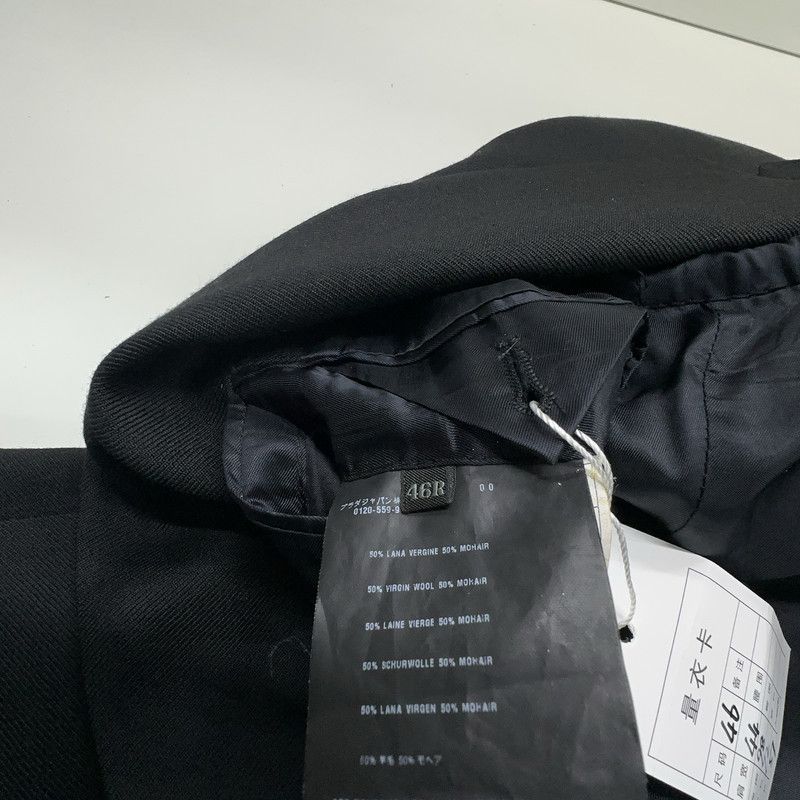 Prada Classic Black Wool Suit Jacket
