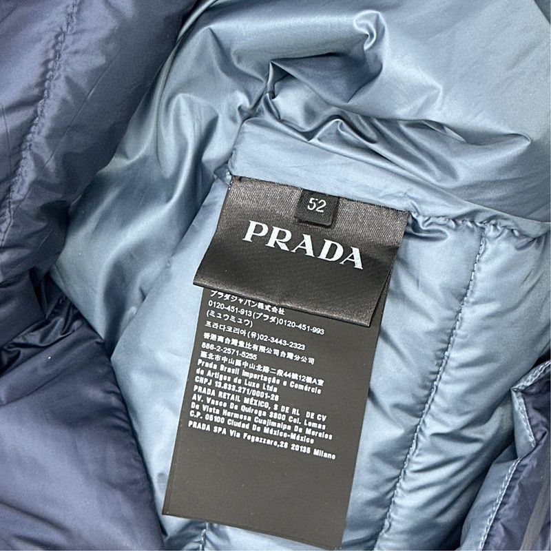Prada Prada Long Sleeve Down Jacket for Winter Size US XL / EU 56 / 4 - 6 Thumbnail