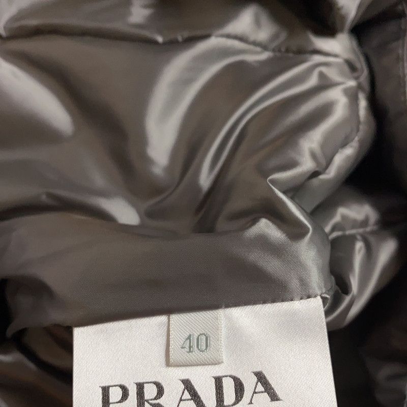 Prada Prada Casual Hooded Zip Jacket Gray Size US S / EU 44-46 / 1 - 2 Thumbnail