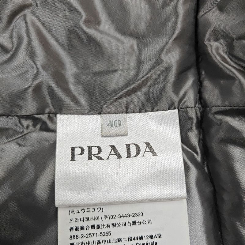 Prada Prada Hooded Zip Casual Jacket Gray Size US S / EU 44-46 / 1 - 2 Thumbnail