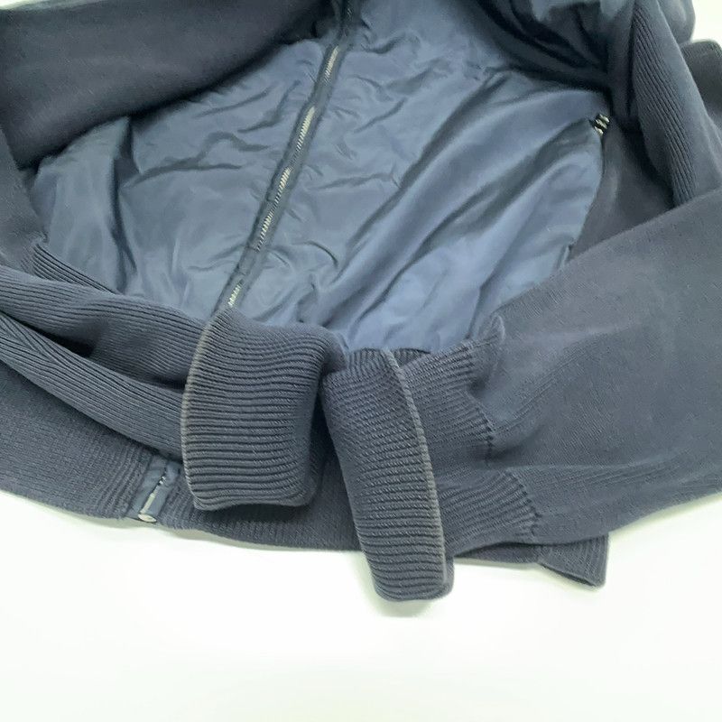 Prada Prada Logo Zip Jacket in Blue Size US S / EU 44-46 / 1 - 10 Thumbnail