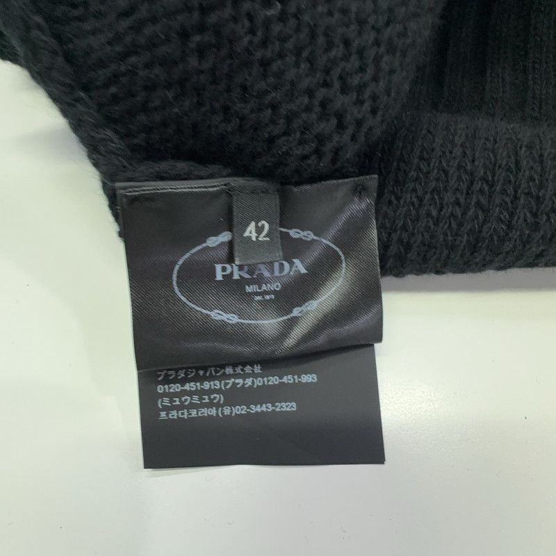 Prada Prada Black V-Neck Wool Vest Size US S / EU 44-46 / 1 - 3 Thumbnail