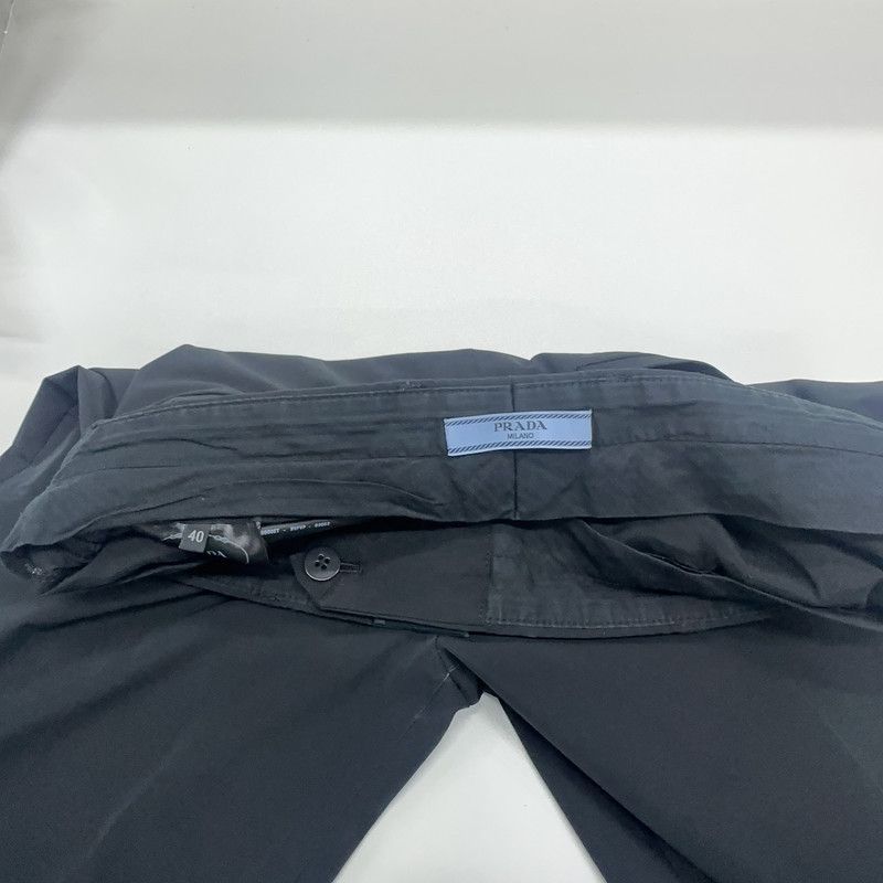 Prada Prada Black Casual Straight Leg Pants Size US 40 / EU 56 - 7 Thumbnail