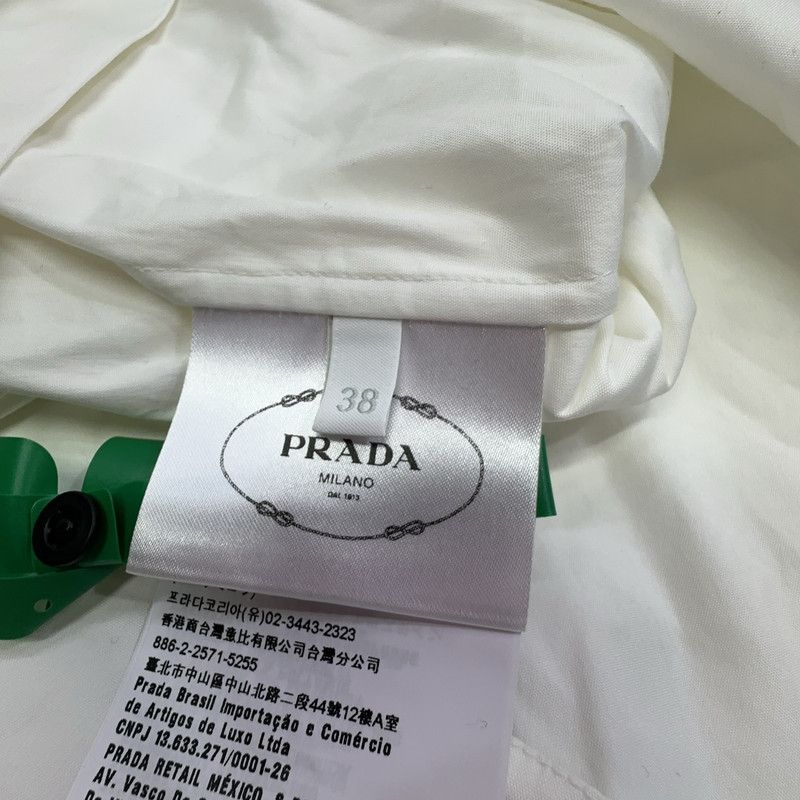 Prada Prada Logo Long Sleeve Sun Protection Shirt Size US S / EU 44-46 / 1 - 6 Thumbnail