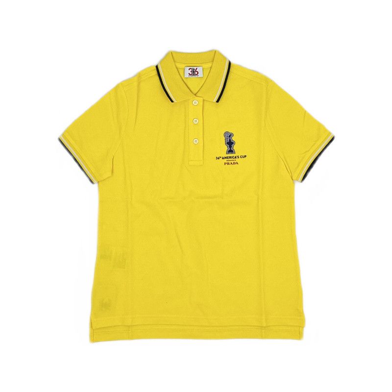 Prada Prada Casual Stylish Solid Color Polo Shirt Size US S / EU 44-46 / 1 - 3 Thumbnail
