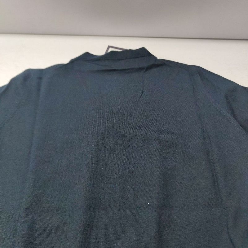 Prada Prada Solid Navy Knitted Cardigan Size US S / EU 44-46 / 1 - 6 Thumbnail