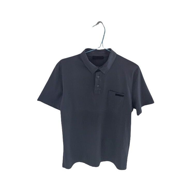 Prada Prada Casual Loose Polo Shirt Size US XL / EU 56 / 4 - 3 Thumbnail