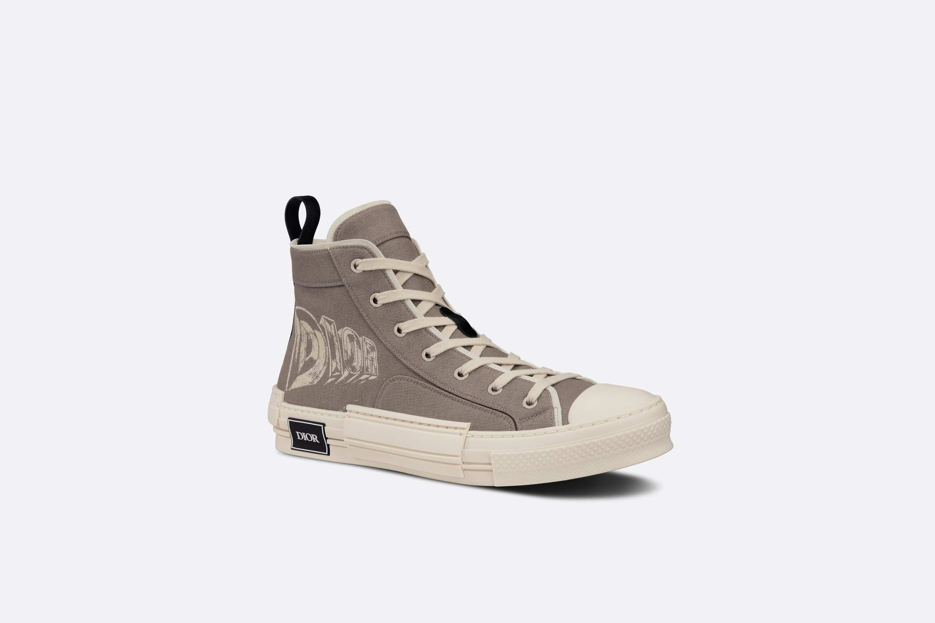 Dior B23 high-top sneaker beige Size US 8 / EU 41 - 2 Thumbnail