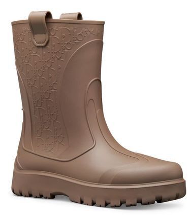 Dior Dior garden rain boot brown Size US 9 / EU 42 - 2 Thumbnail
