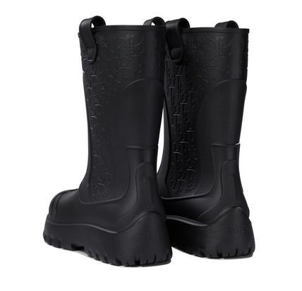 Dior Dior garden rain boot black Size US 6 / EU 39 - 4 Thumbnail