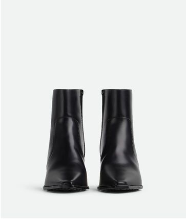 Bottega Veneta LEATHER TOKYO WESTERN BOOTIES WITH METAL HEEL 5CM Size US 8 / IT 38 - 2 Thumbnail