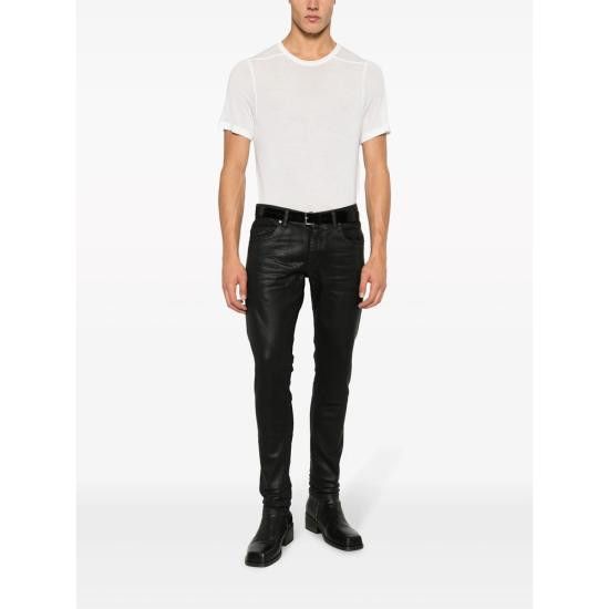 Salvatore Santoro SALVATORE SANTORO Men Pants 45360 U SBLAC BLACK Size US 38 / EU 54 - 3 Thumbnail