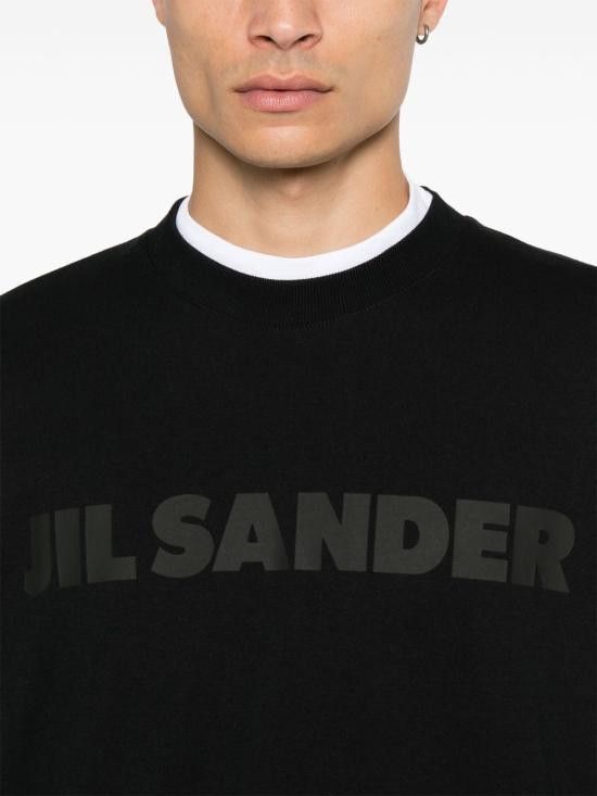 Jil Sander JIL SANDER Men T-Shirts J21GC0167 J20243001 Black Size US S / EU 44-46 / 1 - 5 Thumbnail