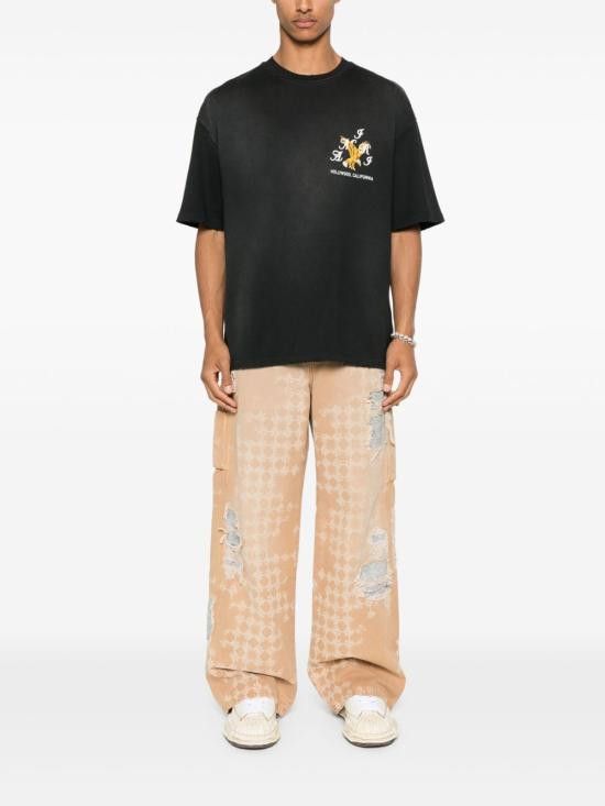 Amiri AMIRI Men T-Shirts AMJYTE1232 BLACK Black Size US XL / EU 56 / 4 - 3 Thumbnail